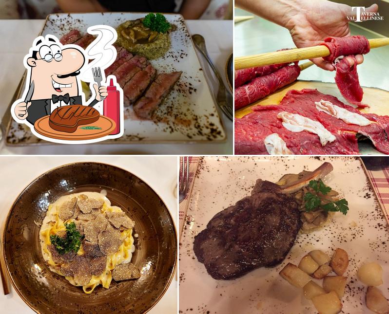 Taverna Valtellinese offre des plats à base de viande