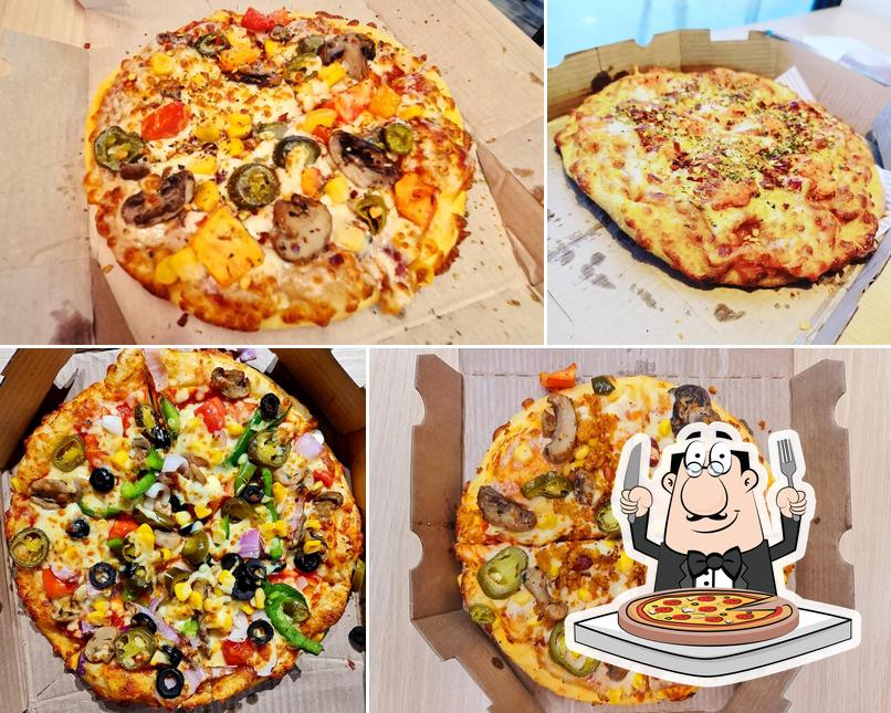 Try out various kinds of pizza