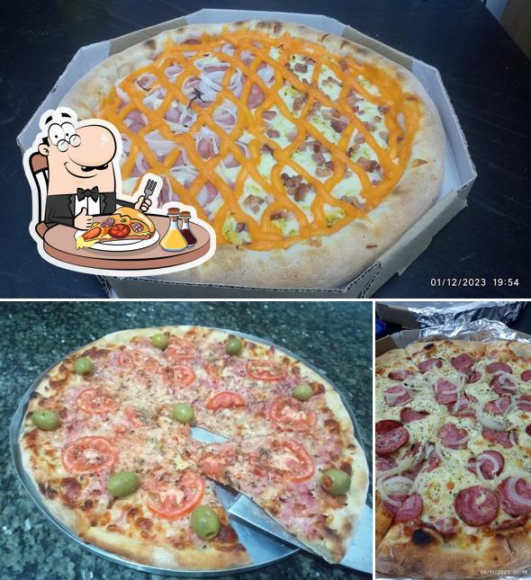 No Flores' Pizzas Artesanais, você pode degustar pizza