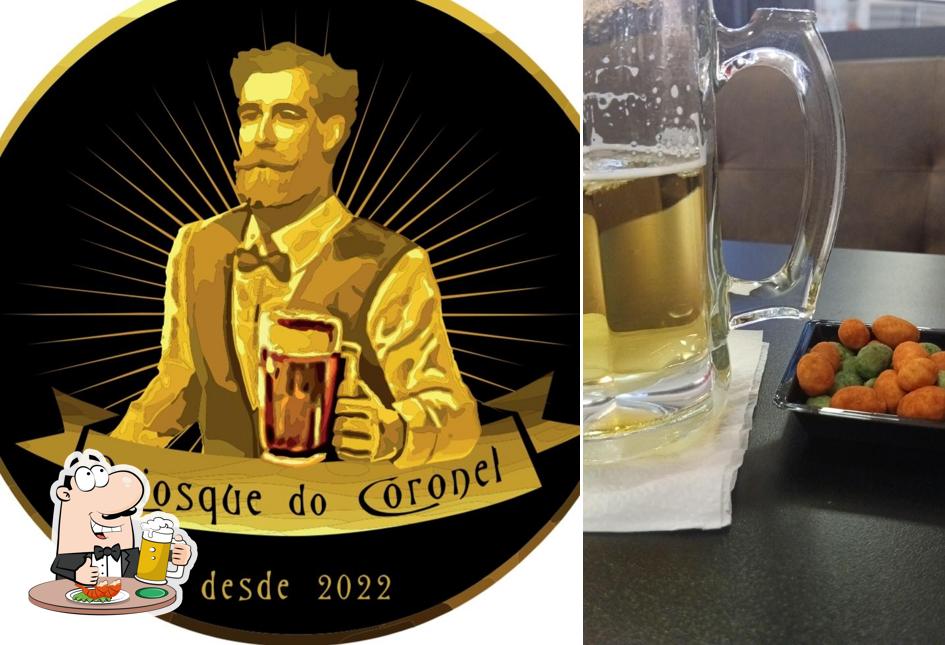 Peça um copo de cerveja leve ou escura