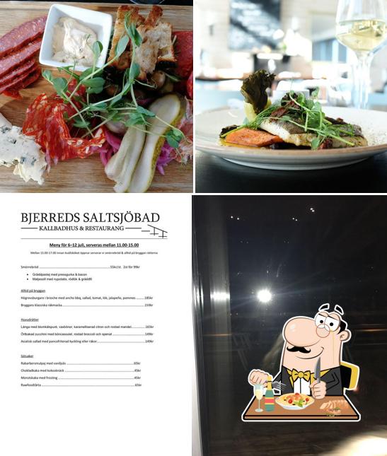 Блюда в "Bjerreds Saltsjöbad Kallbadhus & Restaurang"