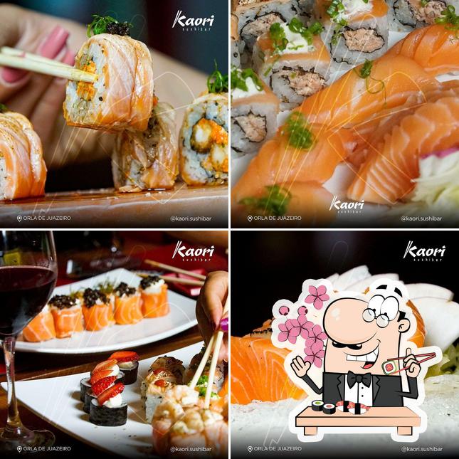 Get various sushi options