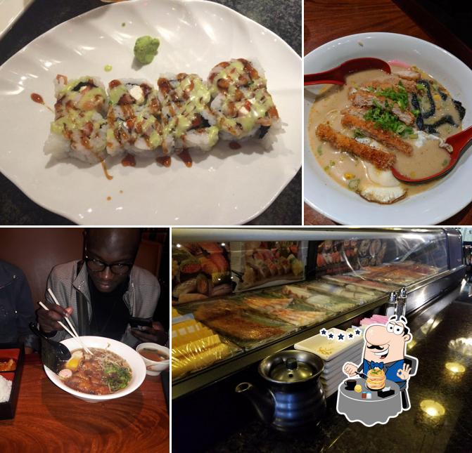 Food at Han Shin Japanese Steakhouse and Sushi Restaurant