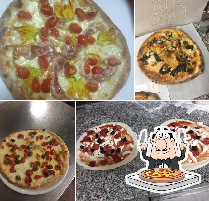 A Pizzeria Rosticceria da Mamì, puoi goderti una bella pizza