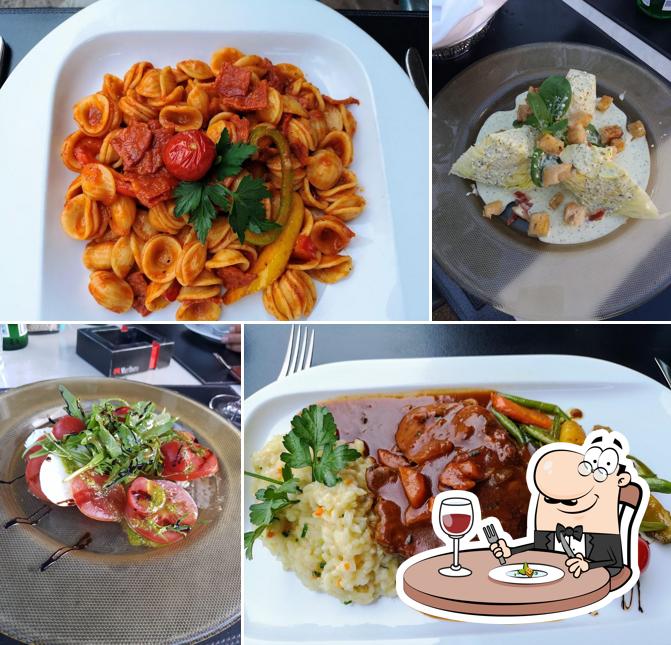 Food at Restaurant Laghetto