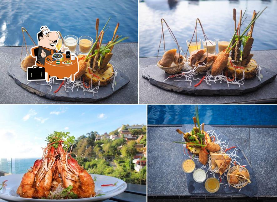 Try out seafood at The cradle restaurant