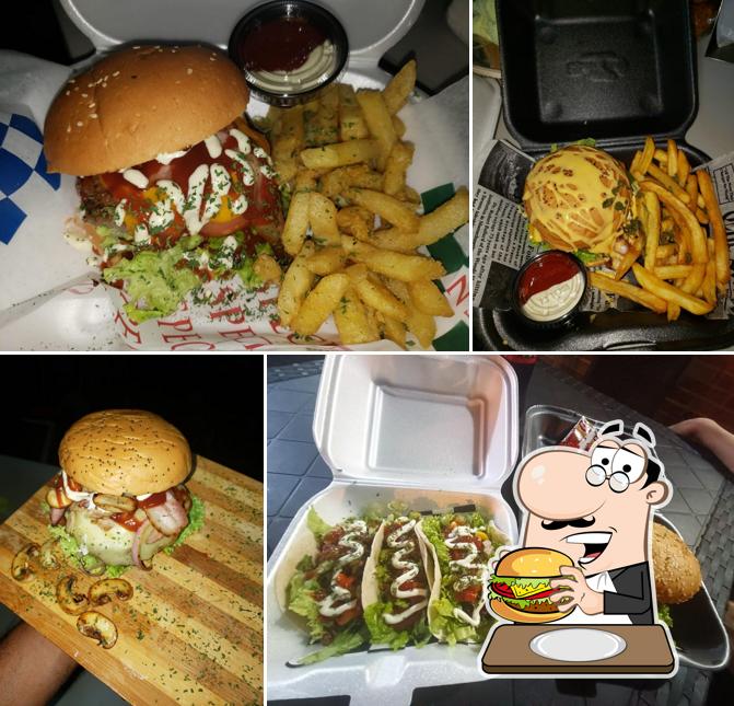 Get a burger at CHOTA BURGER'S