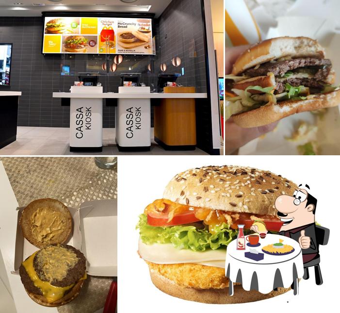 Essayez un hamburger à McDonald’s Sesto San Giovanni Drive