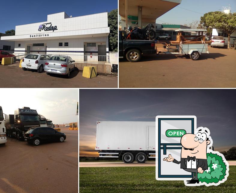 Veja imagens do exterior do Posto Petrobras