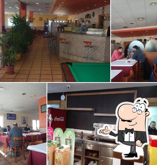 El interior de Restaurante Can Carlos