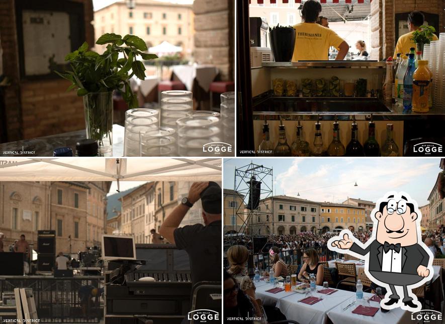 Dai un'occhiata agli interni di Bar delle Logge