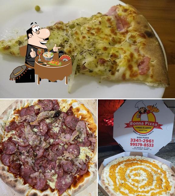 Comida em Bonna Pizza