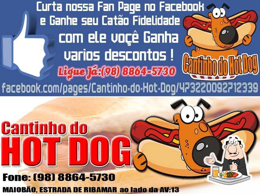 Comida em Cantinho do hot dog