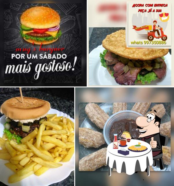 Hambúrguer em Mug's Burguer