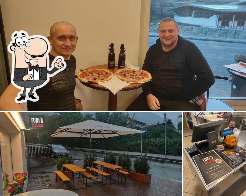 Gli interni di Turi’s Pizzeria