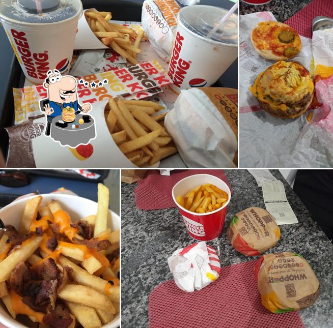 Comida em Burger King