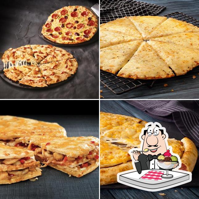 Debonairs Pizza serves a variety of sweet dishes