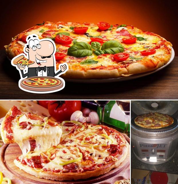 Consiga pizza no Pizzaria Thaisa