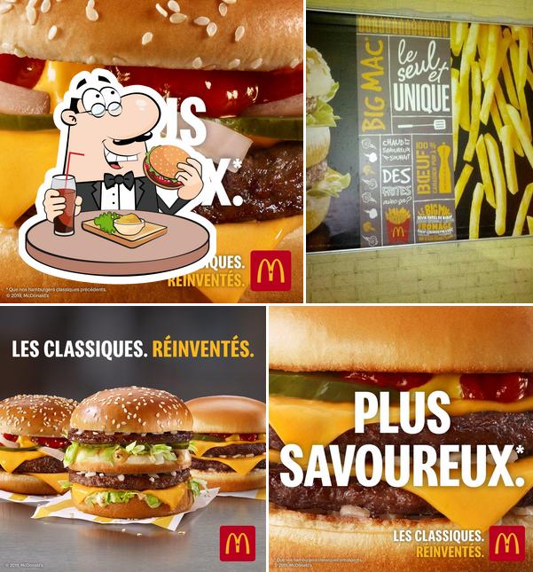 Essayez un hamburger à McDonald's