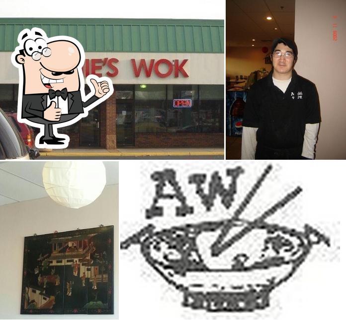 Look at the pic of Annie's Wok