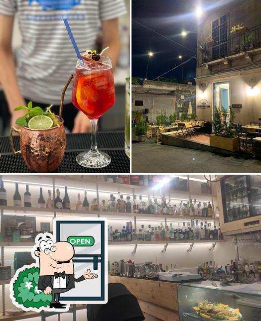 Questa è la foto che mostra la esterno e alcol di Lacciughetta Fish & Cocktail