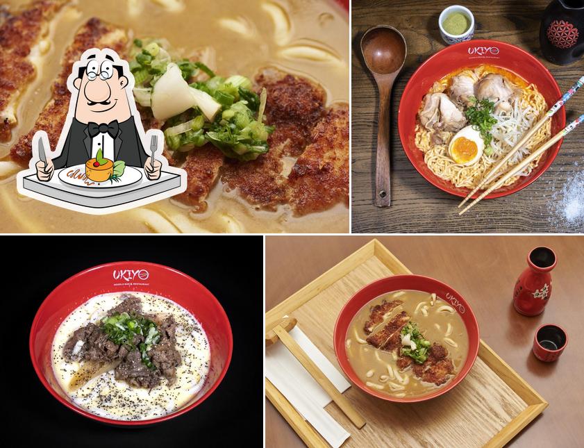 Platos en Ukiyo Restaurant - Ramen & Udon