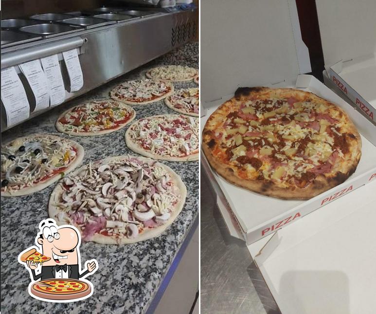 A Pizzeria Mozzabella, vous pouvez profiter des pizzas