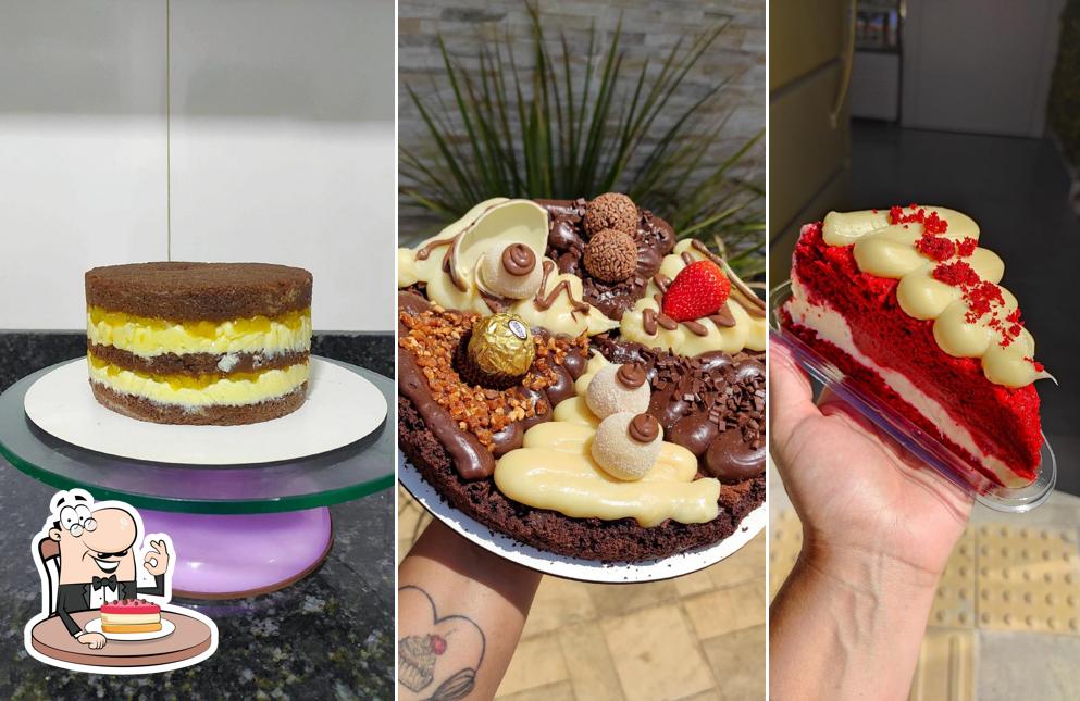 Bolo de queijo em Doce Pitanga Confeitaria e Café