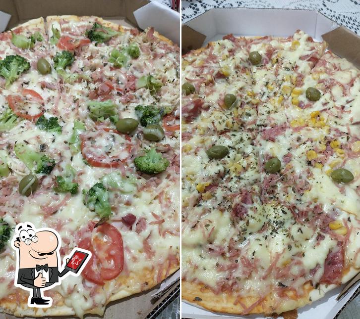 See this picture of Lang Pizzas