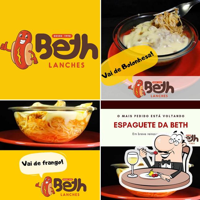 Comida em Beth Lanches