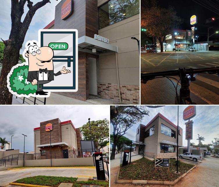 Veja imagens do exterior do Burger King Drive Thru