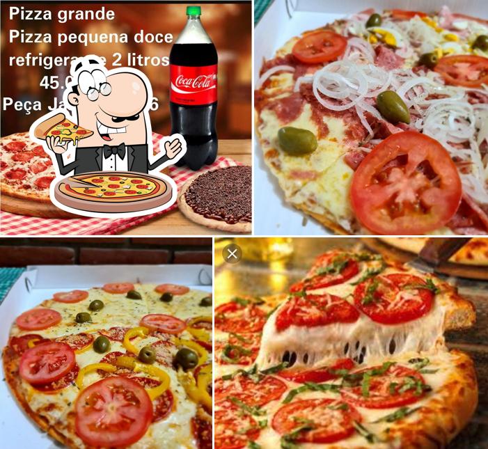 Consiga pizza no Primu's Pizzaria