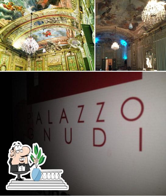 Gli esterni di Palazzo Gnudi