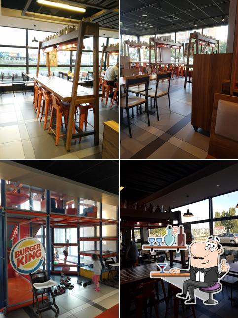 Découvrez l'intérieur de Burger King