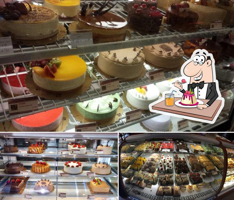 "Regent Bakery & Cafe" предлагает широкий выбор десертов