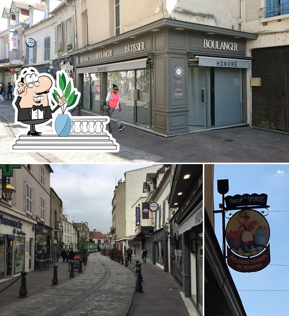 L'extérieur de Boulangerie Honoré