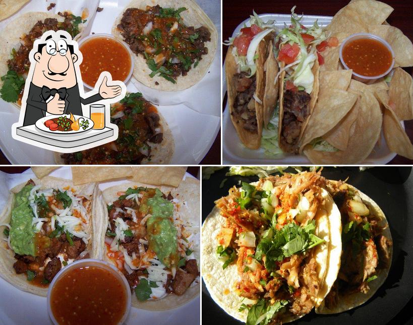 Food at LUNA Tacos & Burritos