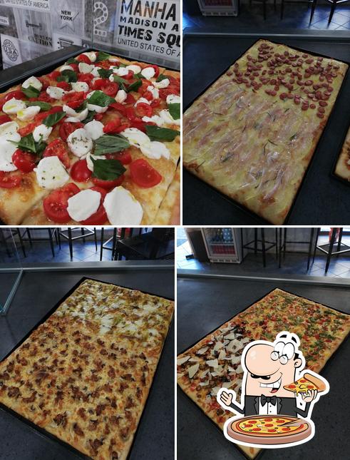 Essayez des pizzas à Pizzeria al taglio "Civico 16"