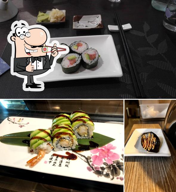 Prova le diverse opzioni di sushi