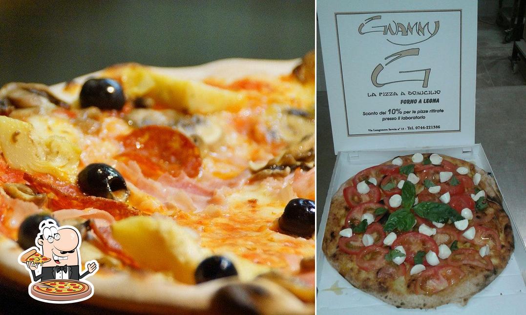 Prenditi tra le svariate varianti di pizza