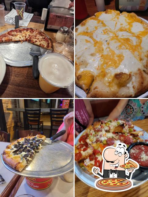 Order pizza at Portside Pizza Pub