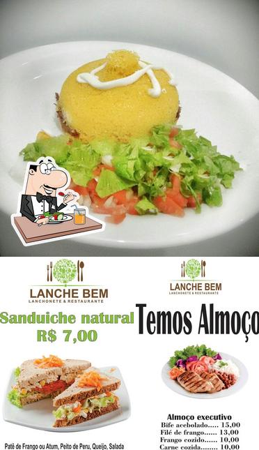 Comida em Lanchonete e Restaurante Lanche Bem