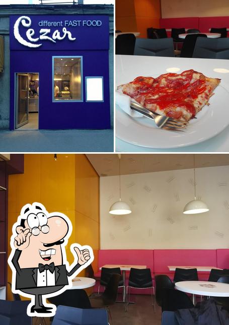 Découvrez l'intérieur de Cezar Fast Food