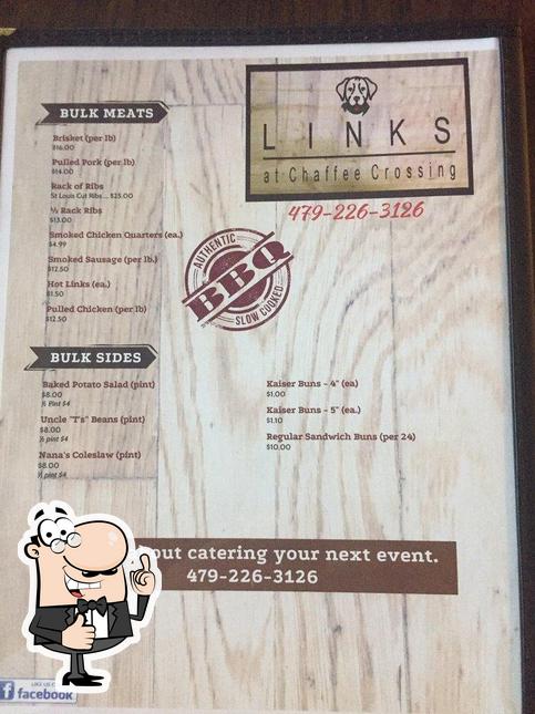 Here's a pic of Links at Chaffee Crossing BBQ & Catering