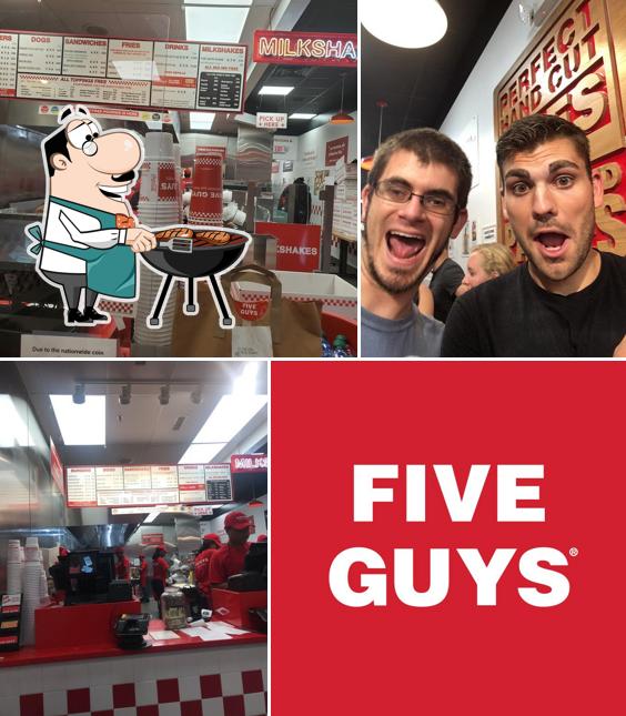 Here's a pic of Five Guys