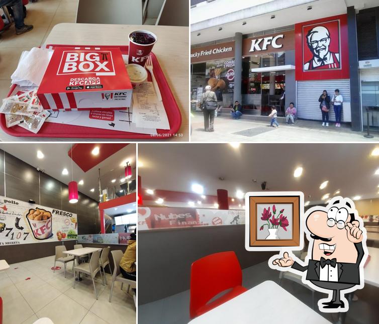 El interior de KFC Calle 33