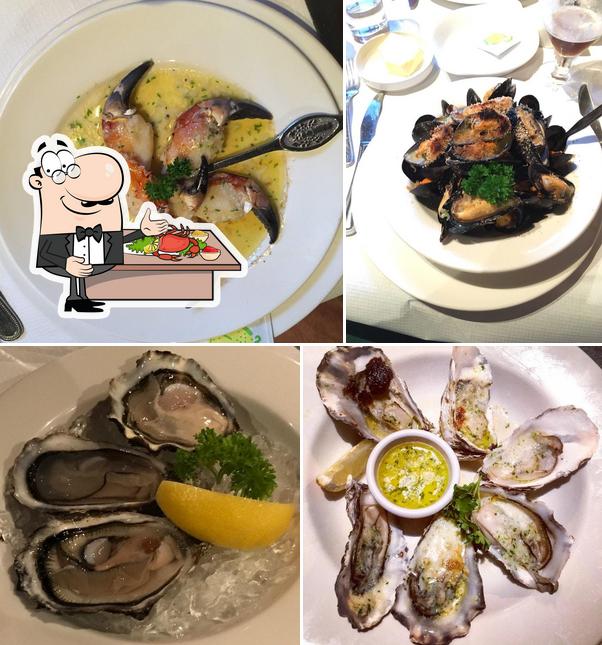 Try out seafood at Lord Baker's Restaurant & Bar