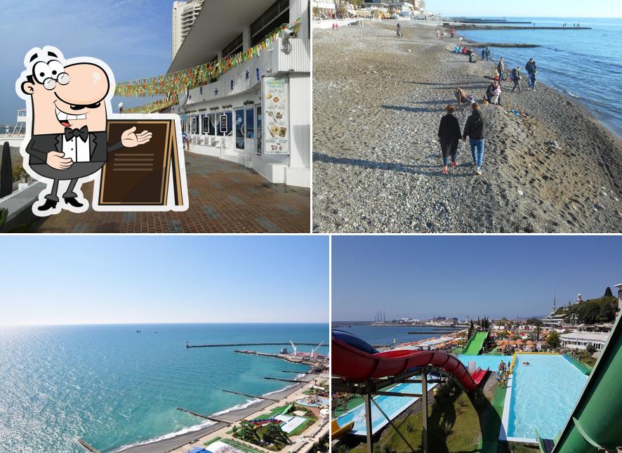 Jetez un coup d’œil à quoi ressemble Sochi Beaches à l'extérieur