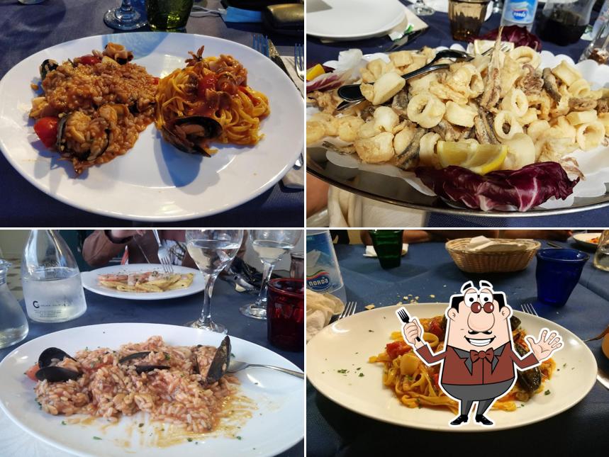 Plats à Rosticceria con ristorantino Da Renzo