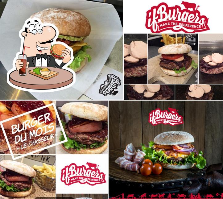 Dégustez l'un des hamburgers disponible à IfBurgers